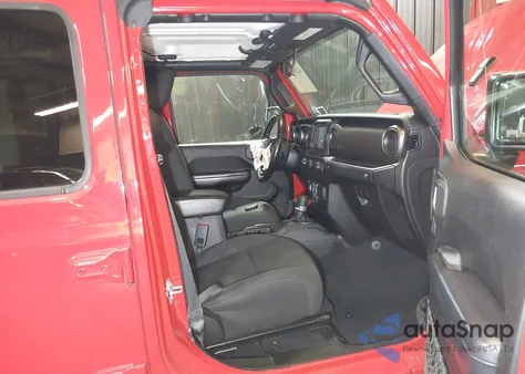 2020 Jeep Wrangler Unlimited Sport S 4X4 z USA, uszkodzony, nr VIN 1C4HJXDNXLW139651